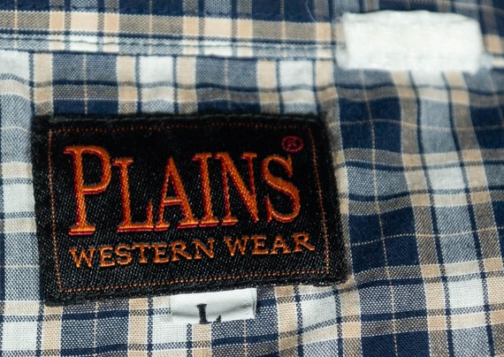 Vintage Western Shirt 90s Ely Plains Label Ranch … - image 3