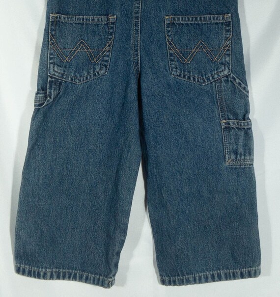 Vintage Kids Wranglers Overalls Vintage Jeans Dun… - image 6