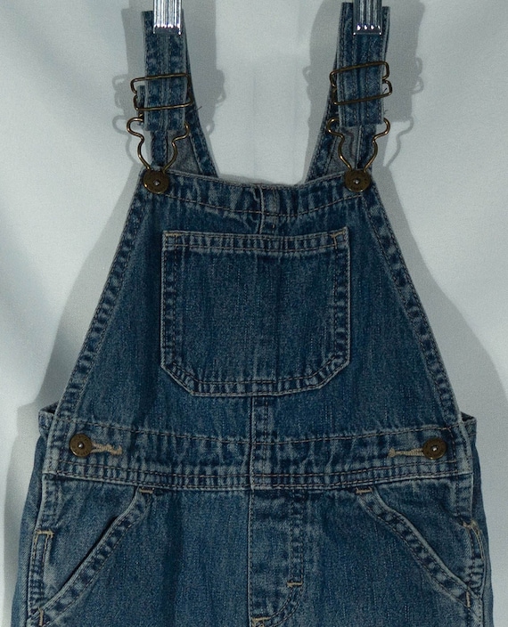 Vintage Kids Wranglers Overalls Vintage Jeans Dun… - image 1