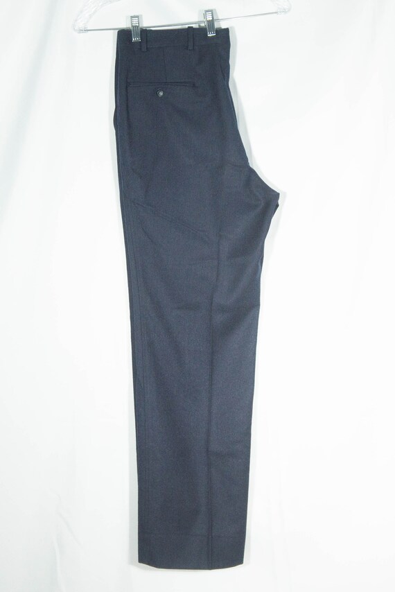 Vintage Wool Blend Trousers 70s Pants Union Stamp… - image 2