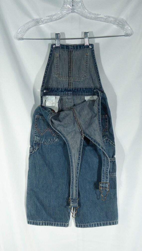 Vintage Kids Wranglers Overalls Vintage Jeans Dun… - image 8