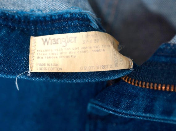Vintage Wrangler Jeans: 70s/80s USA Made Cowboy W… - image 5