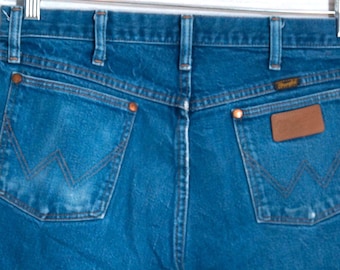 Vintage Jeans Wranglers Cowboy Bootcut - Size 34 x 29 - Worn Character