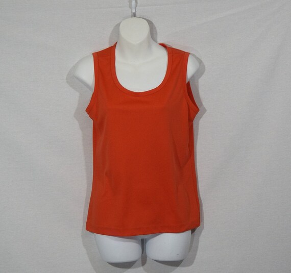 Vintage Knit Top 60s Sleeveless Shirt 'Lady Manha… - image 2