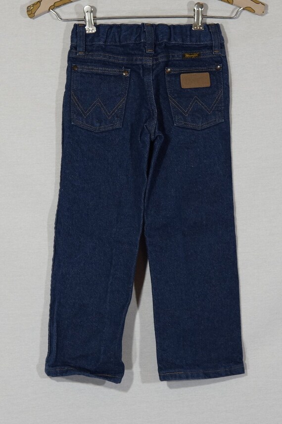 1990's Wrangler's Kids Jeans Vintage Western Denim Pa… - Gem