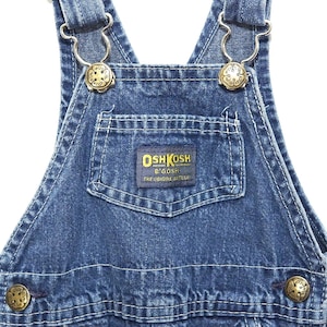 Oshkosh B'Gosh ★ヴィンテージ デニムオーバーオール ヴィンテージ オシュコシュ - Etsy 日本