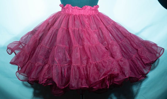 Vintage Petticoat Circle Skirt Slip Square Dance … - image 3