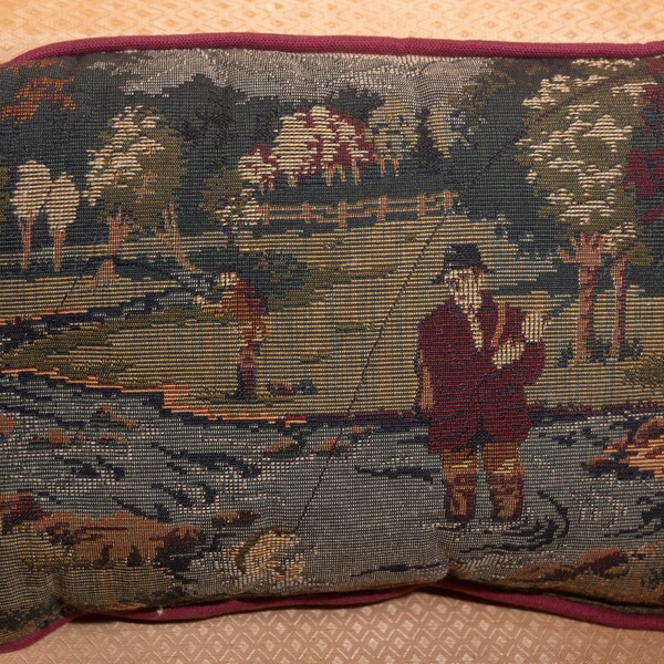 Fishing Pillow Etsy