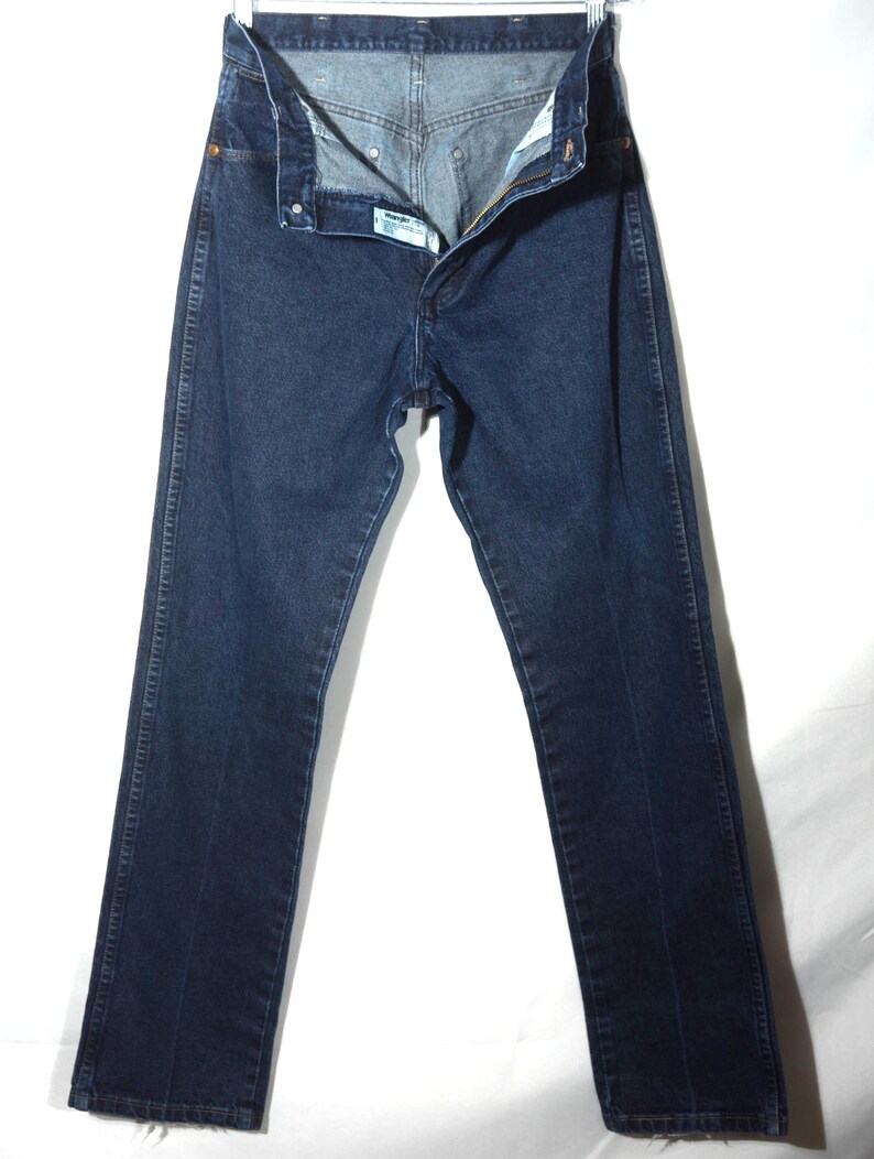 Vintage Western Jeans Tillverkade i USA Wranglers Bootcut - Storlek 9 (28 x 32) bild 3