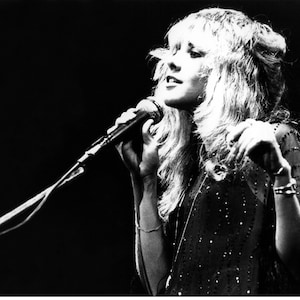 Stevie Nicks B&W Art | Printable Wall Art