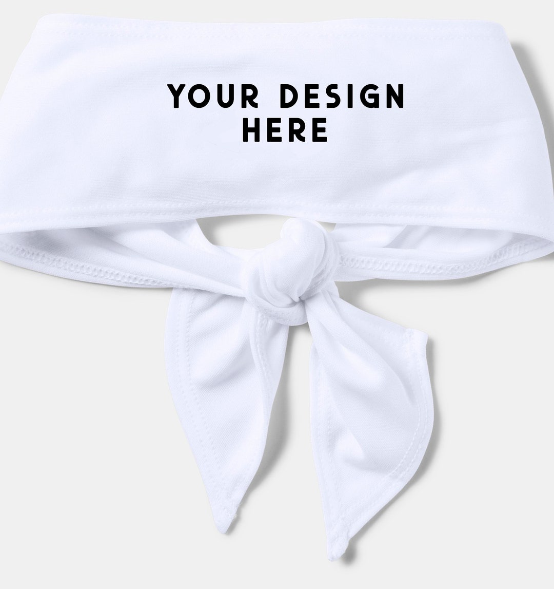 Custom Design Headband, Tie Back Headband, Hair Accessory, Personalized