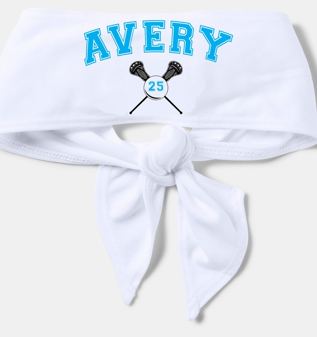Personalized Lacrosse Headband for Girls Lacrosse Team Headband