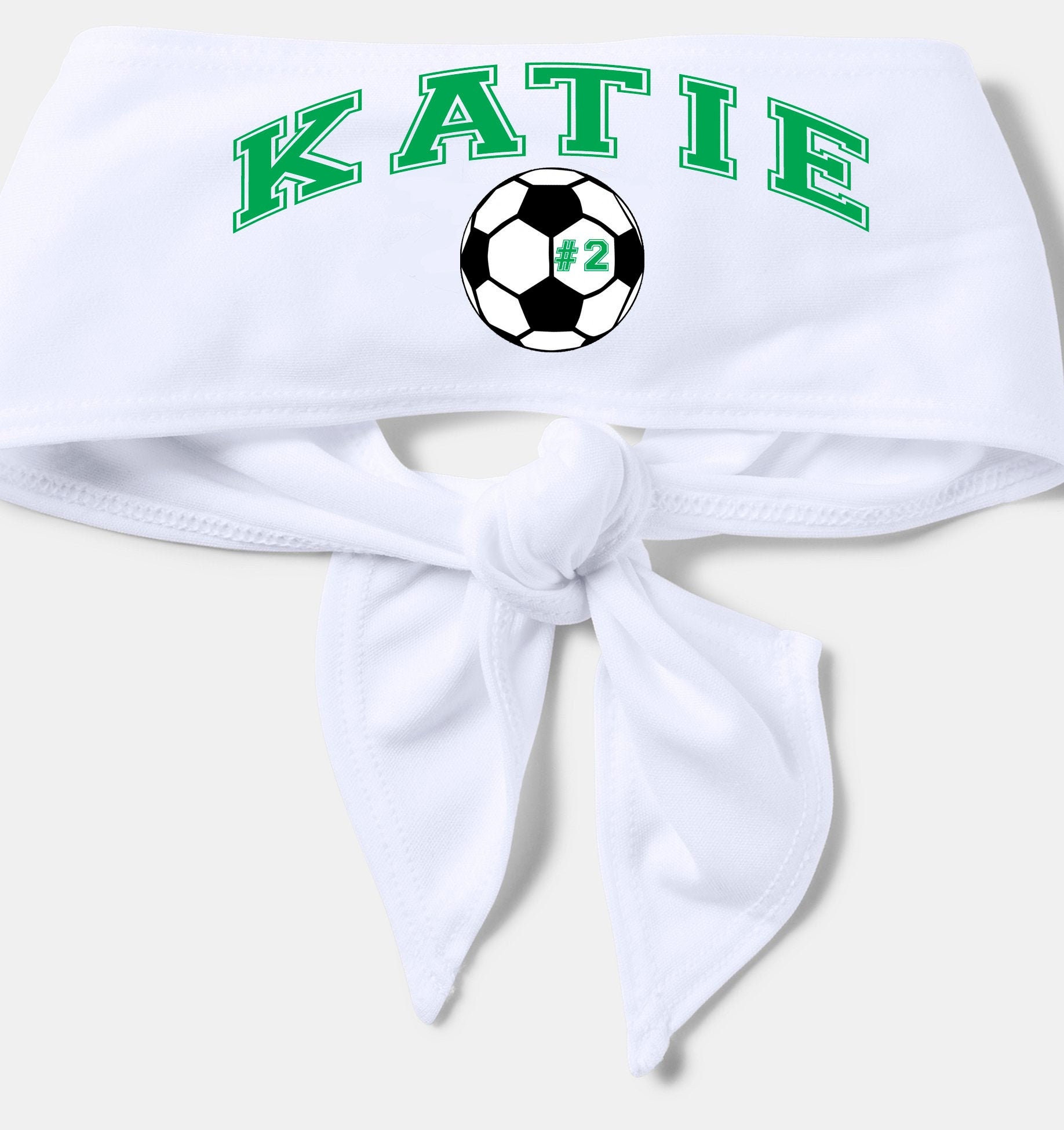 Personalized Soccer Headband Soccer Hair Accessory Tieback Etsy