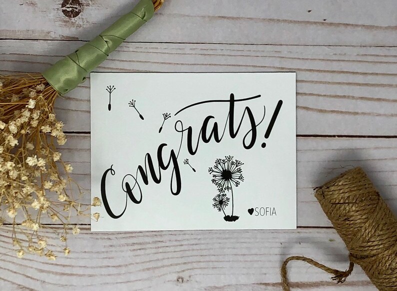 Congratulations Cards Custom Congrats Card Cards for Any Occasion Congrats Cards Pack of Cards