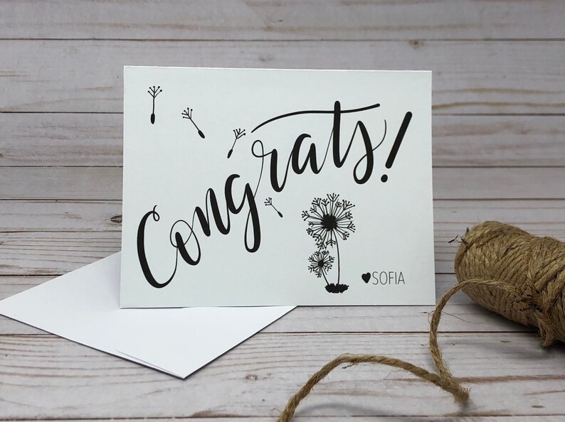 Congratulations Cards Custom Congrats Card Cards for Any Occasion Congrats Cards Pack of Cards