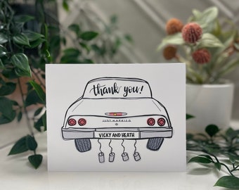 Wedding Thank You Cards, Personalizable Thank You Notes