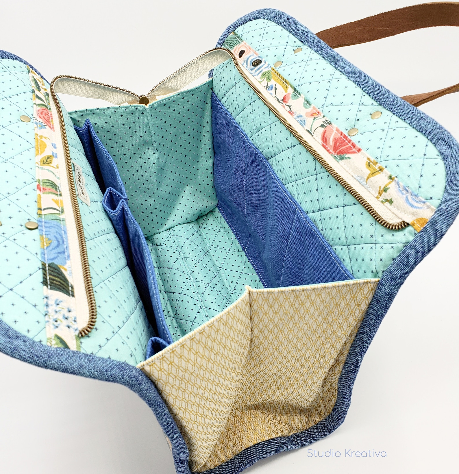 Rifle Paper Co tote bag Project bag Carry all tote for Etsy