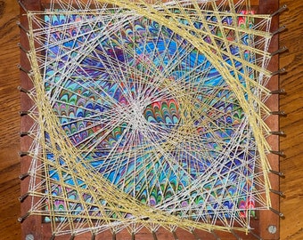 Handmade Groovy String Art