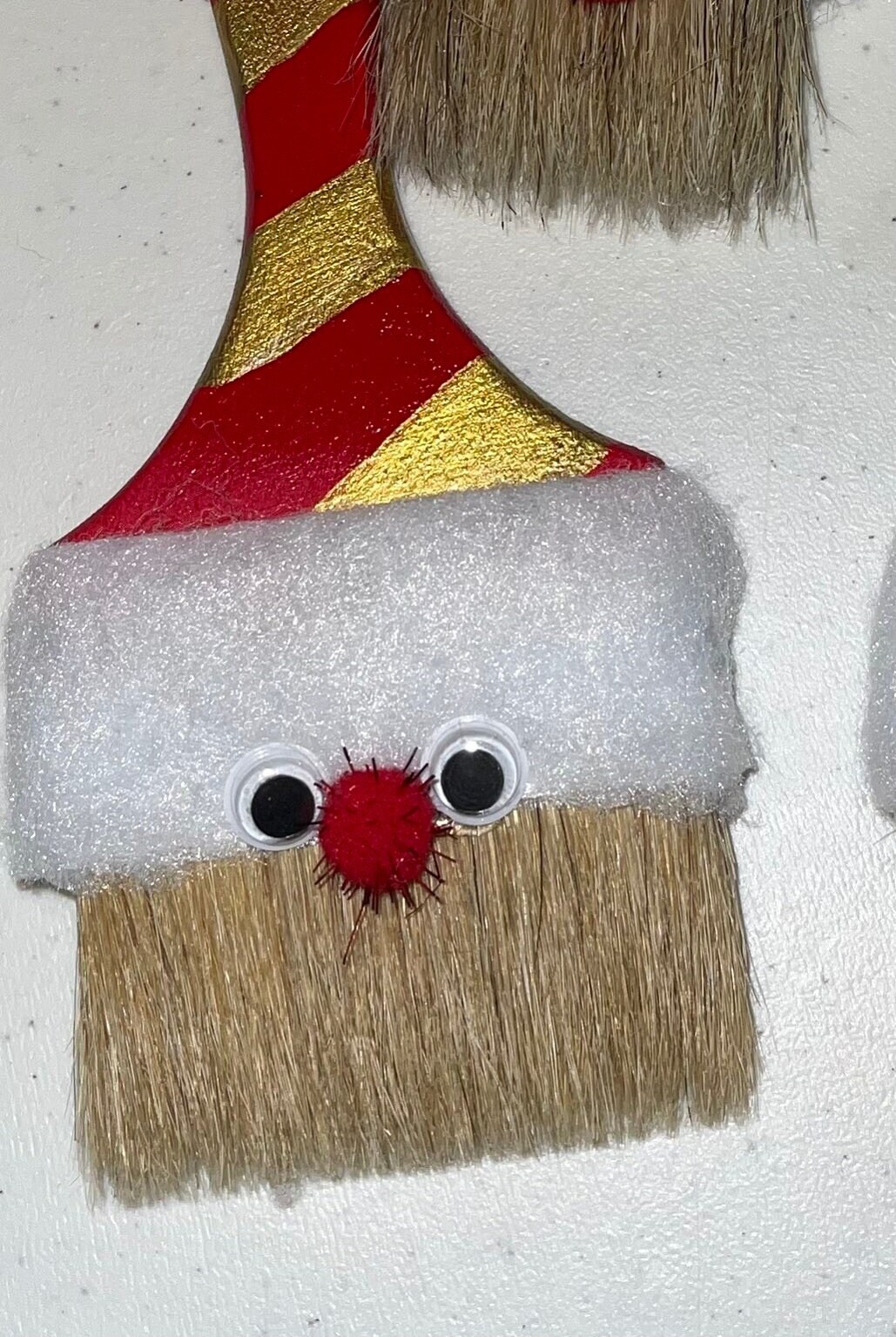 Hand Painted Paintbrush Gnomes Elves Ornaments Etsy