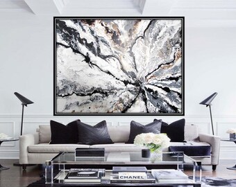 Large Abstract Painting Original-Large Abstract Art-Contemporary painting-Piece of Serenity-Modern wall art-Home decor-Living room-Bedroom