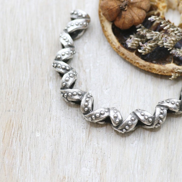 Bali Style Pendant-Spiral pendant-3mm hole-jewelry making supplies-Qty 1