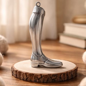 Reiterstiefel-Anhänger-Reitstiefel-Anhänger-HorsexTheme-Halskette-Qty 1