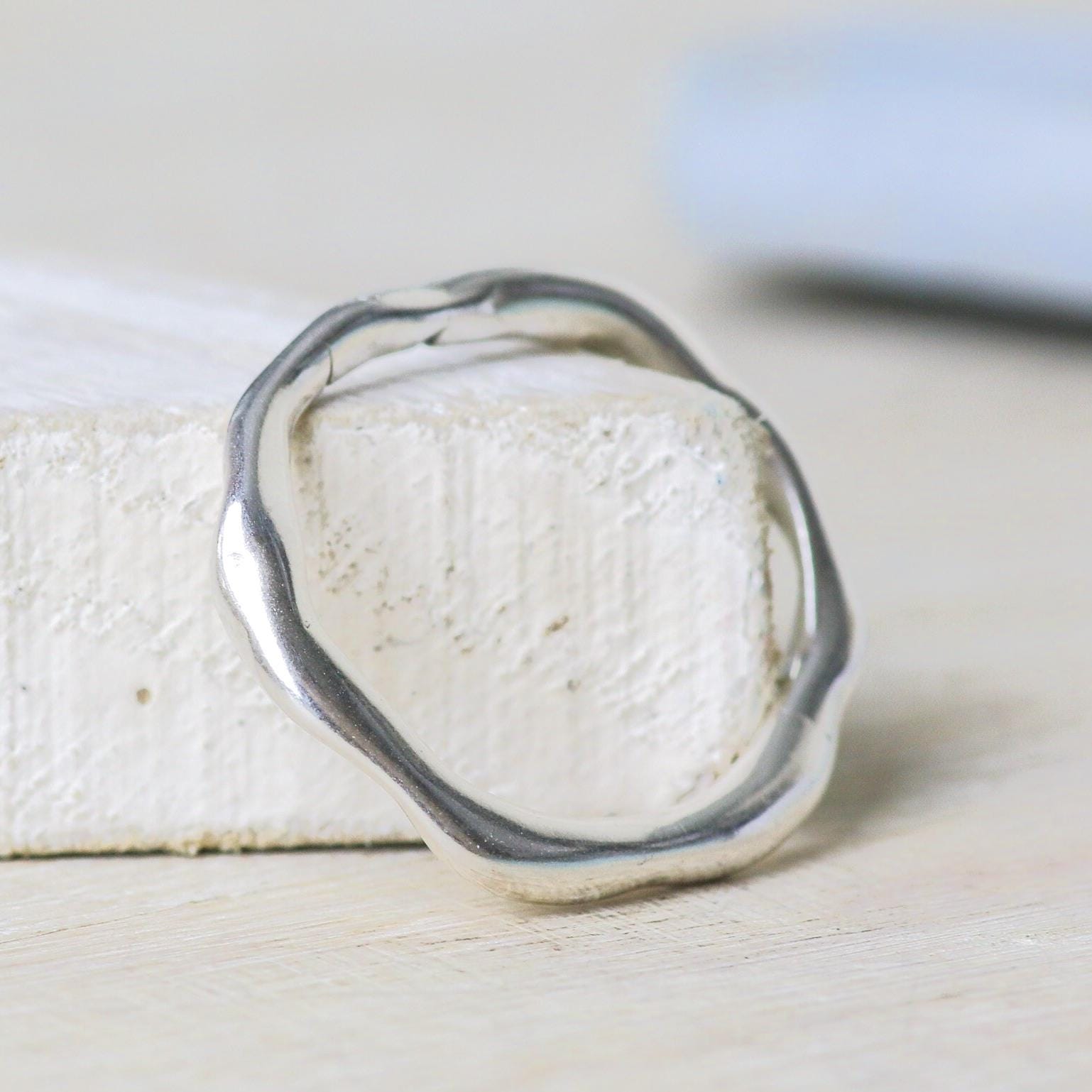 Hammered Ring,antique silver ring connector, metal ring, silver hoops, large silver connectors, jewelry connectors, ring pendant