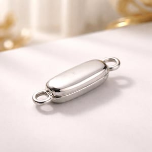 2 zilveren sluitingen-Sieraden-Zamak-Qty 2