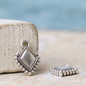 8 Ethnic Dangle Charms-Ethnic Bohemian small Charms-Boho Triabal Charm-Earring charms-Qty 8