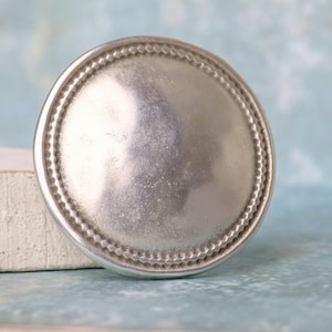 Disc pendant-Ethnic Bohemian pendant- large pendant, zamak pendant, round pendant, large zamak pendant,Disc pendant-Silver antique- QTY 1