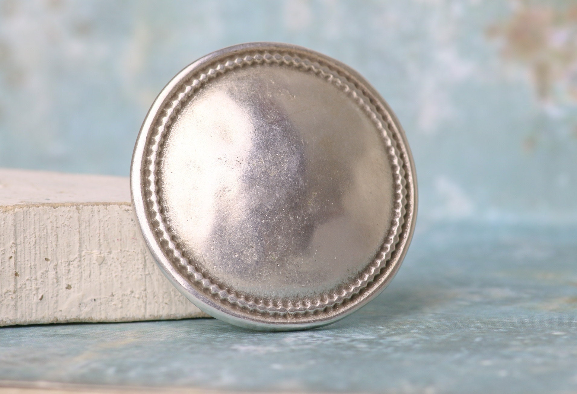 Disc pendant-Ethnic Bohemian pendant- large pendant, zamak pendant, round pendant, large zamak pendant,Disc pendant-Silver antique- QTY 1