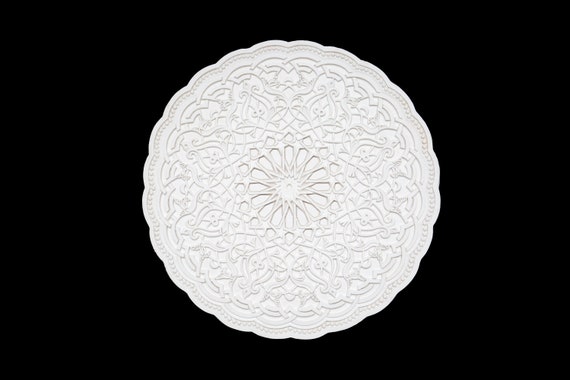 Decorative Cornice Ceiling Medallion Size 58cm Dia Etsy