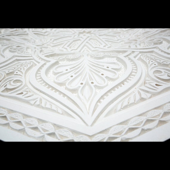 Ceiling Rose Size 104cm Diameter Moroccan Gypsum Plaster Ceiling Centrepiece Handmade Cornice Tile Wall Decor