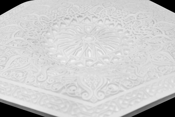 Moroccan Decorative Ceiling Rose Size 90cm Dia Gypsum Ceiling Centrepiece