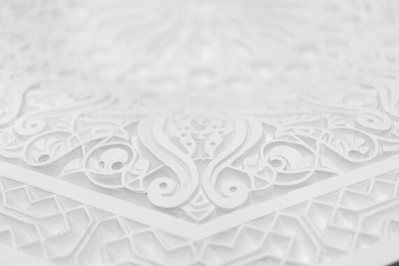 Moroccan Decorative Ceiling Rose Size 90cm Dia Gypsum Ceiling Centrepiece