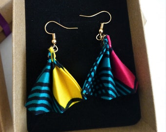 Boda fan Wax earrings