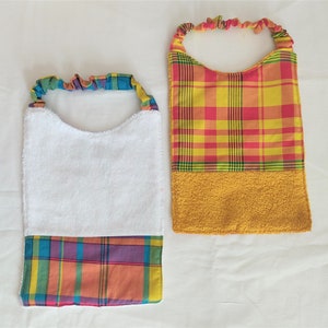 Elastic bib / madras canteen towel