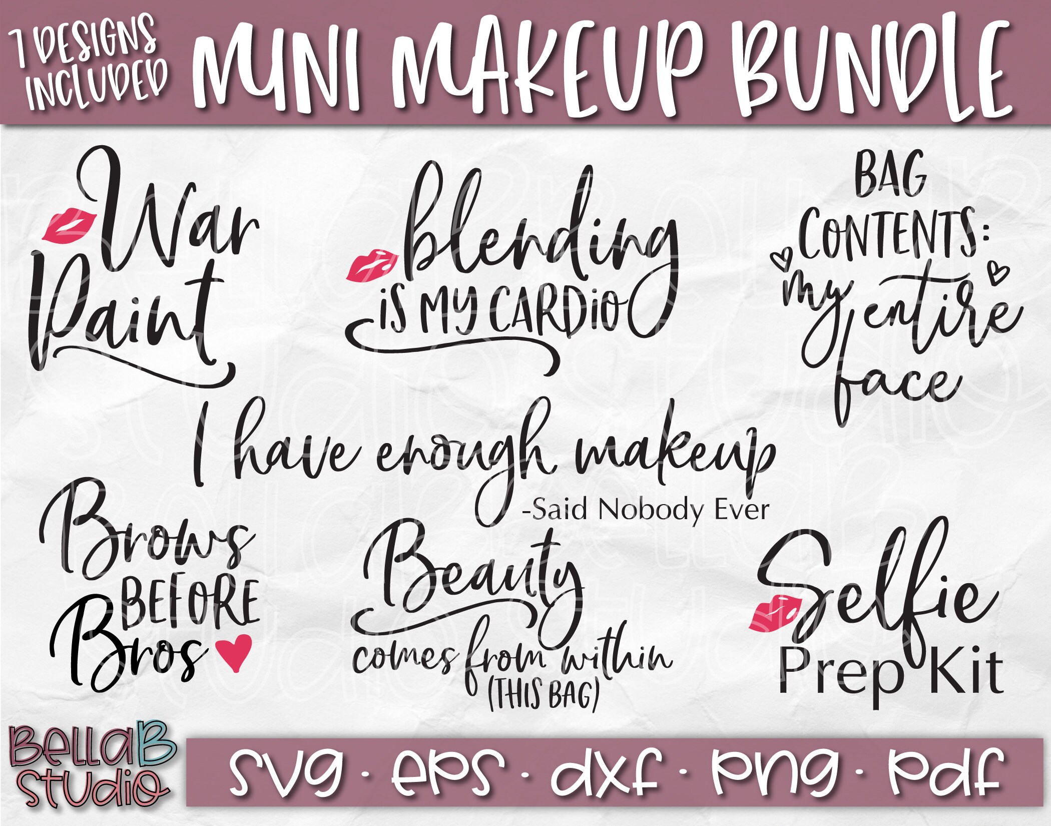 Download Makeup SVG Bundle Cosmetic SVG Bundle Makeup SVG Makeup ...