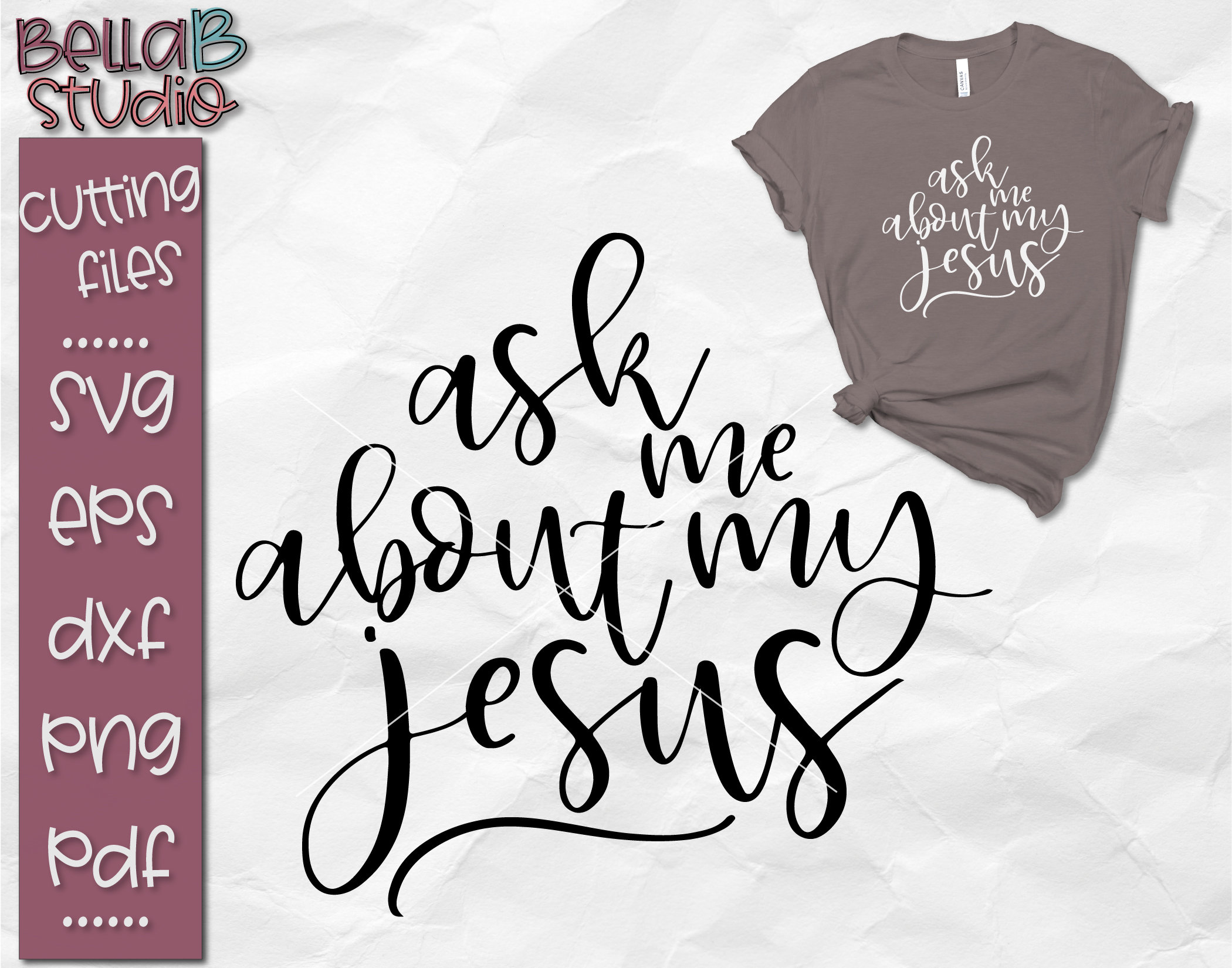 Ask Me About My Jesus SVG Jesus Svg Christian Shirt Svg | Etsy