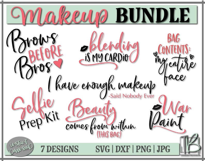 Download Makeup SVG Bundle Cosmetic SVG Bundle Makeup SVG Makeup ...