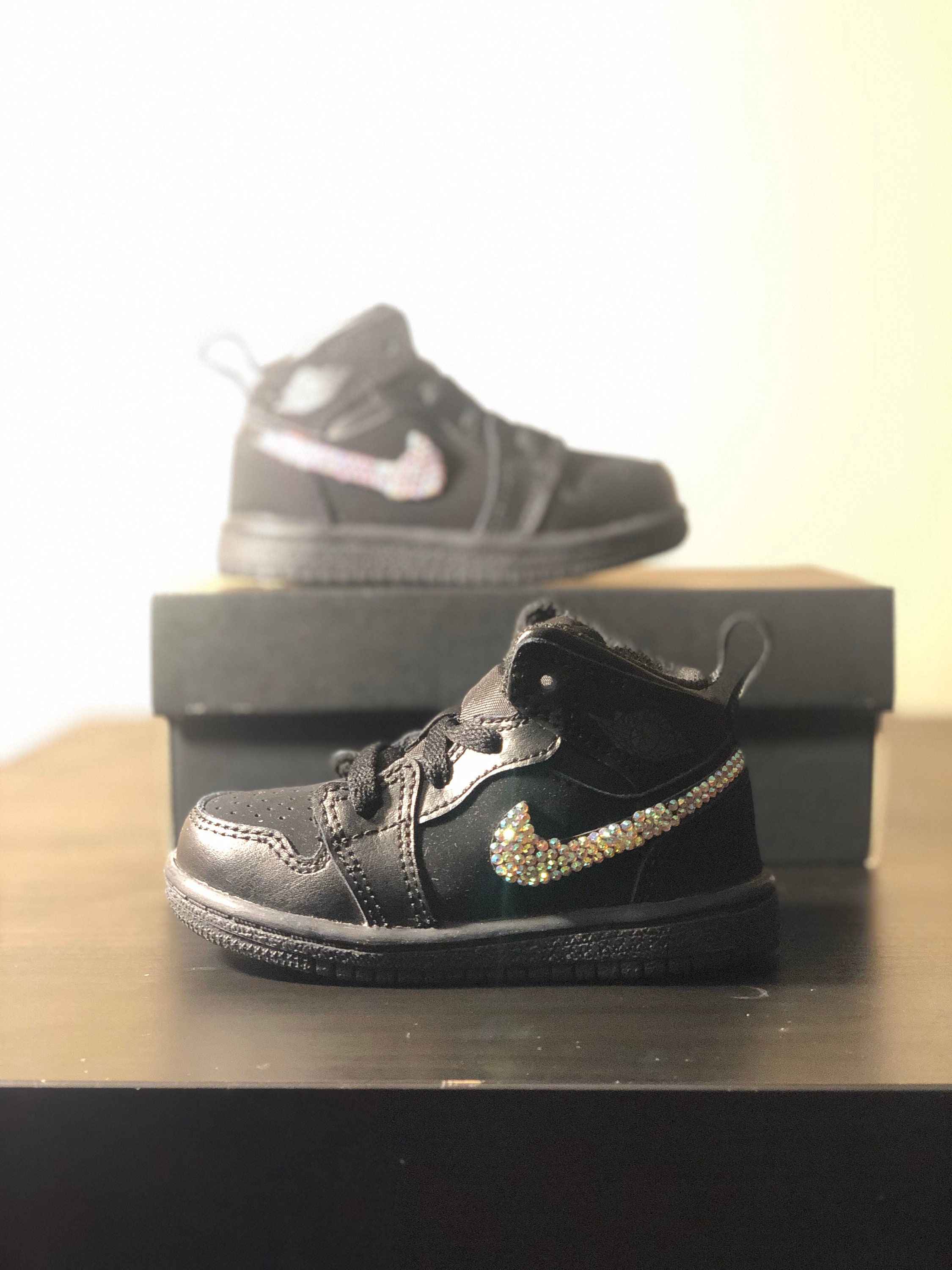 Diamond Baby Nike Air Jordans Etsy