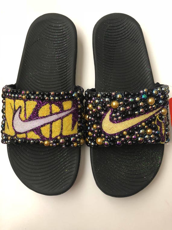 custom nike slides mens