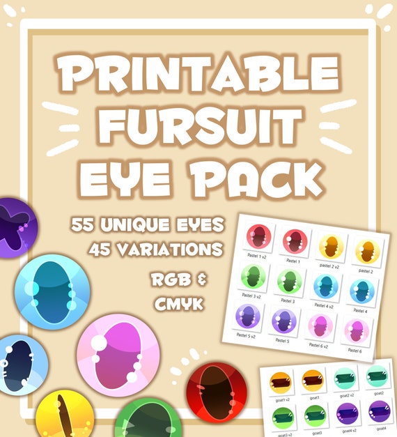 Heart Printable Fursuit Eyes DIGITAL DOWNLOAD ONLY Cute 49% OFF Heart Printable Fursuit Eyes DIGITAL DOWNLOAD ONLY Cute 49% OFF