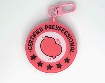 Certified Preyfessional Acrylic Keychain vore