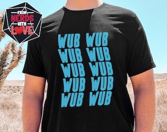 Wavy Wub Shirt | Dubstep Gift | Riddim Shirt | Bass Music EDM Shirt | Festival Clothing