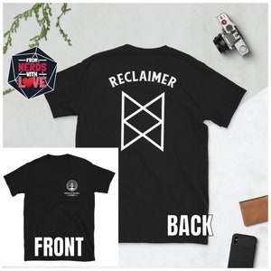 Bureau of Balance RECLAIMER Shirt / Bureau of Balance Logo Staff / The Adventure Zone Shirt