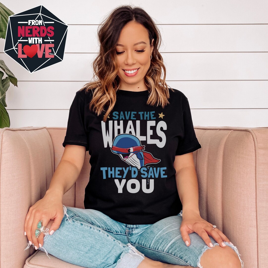 Save the Whales Shirt | Conservation Shirt | Ocean Gifts | Whale Shirt ...