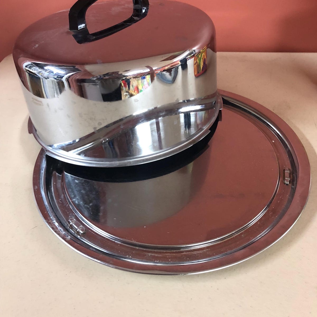 Vintage Everedy Stainless Steel Locking Cake or Pie Plate - Etsy