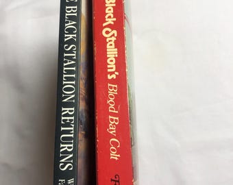 Vintage Black Stallion Books, verzamelobject, jonge lezers, geschreven door Walter Farley