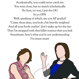 Verruckte Ex Freundin Wand Kunst Jap Battle Reprise Etsy